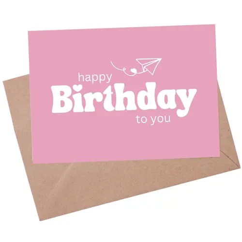 Birthday - Paper Plane Birthday - Paper Plane