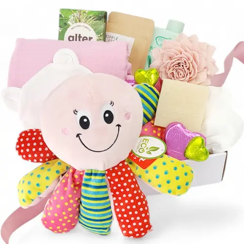 Little Octopus Baby Gift Box - Pink Little Octopus Baby Gift Box - Pink
