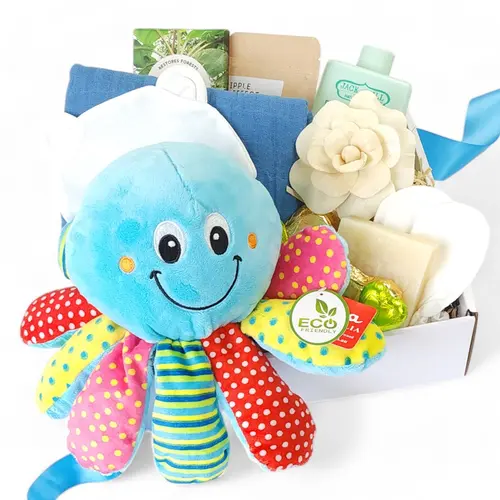 Little Octopus Baby Gift Box - Blue Little Octopus Baby Gift Box - Blue