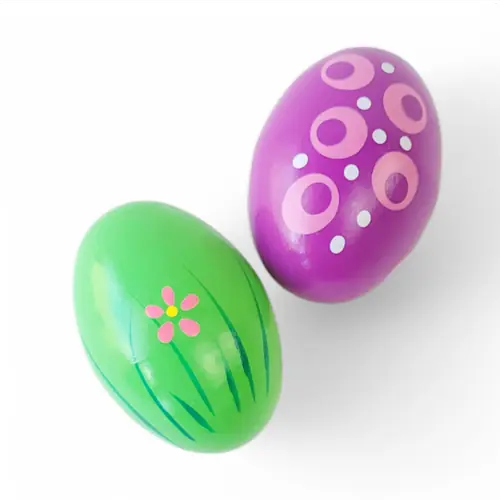 Musical Wooden Egg Shaker Musical Wooden Egg Shaker