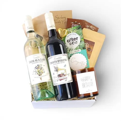 Happy Birthday Wine Celebration Gift Box Happy Birthday Wine Celebration Gift Box