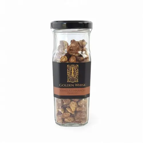 Golden Whisk Vanilla Cinnamon Peanuts 130g Golden Whisk Vanilla Cinnamon Peanuts 130g