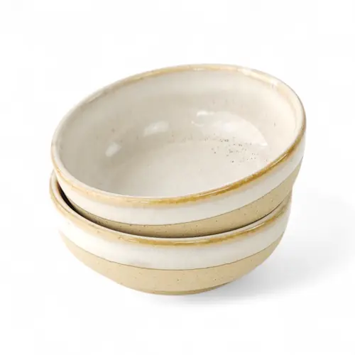 Set of 2 Ceramic Tapas Bowl Set of 2 Ceramic Tapas Bowl