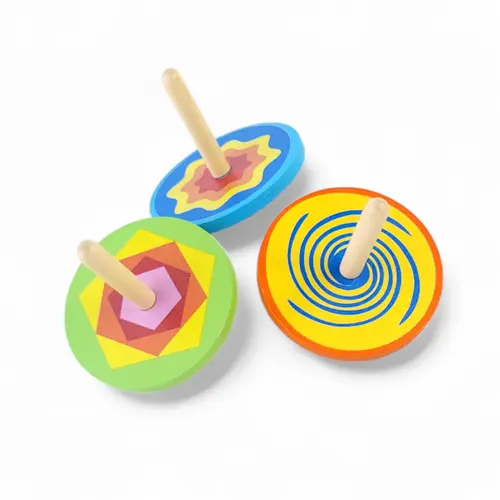 Wooden Spinning Top Toy Wooden Spinning Top Toy