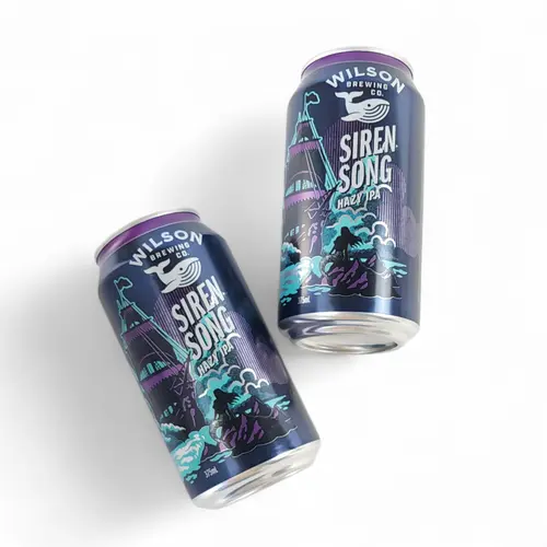 Wilson Brewing Co. Siren Song Hazy IPA Can Wilson Brewing Co. Siren Song Hazy IPA Can