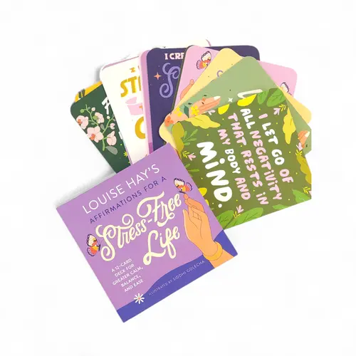Cards - Affirmations For a Stress Free Life - Louise Hay Cards - Affirmations For a Stress Free Life - Louise Hay