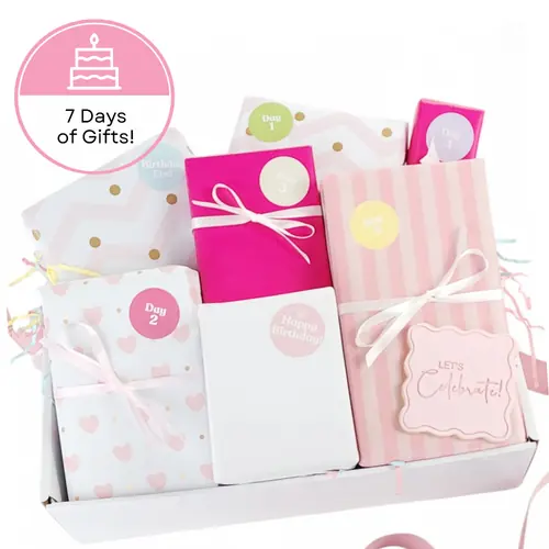 7 Day Birthday Advent Gift Box 7 Day Birthday Advent Gift Box