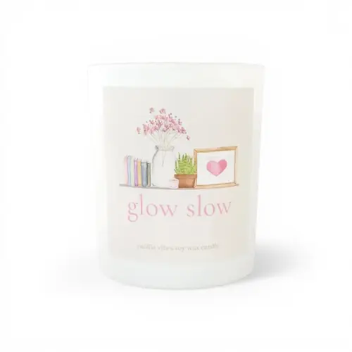 Candle 'Glow Slow' Soy Wax Candle Jar Candle 'Glow Slow' Soy Wax Candle Jar