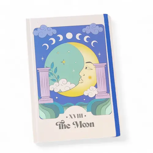 Journal - The Moon Tarot Card Journal - The Moon Tarot Card