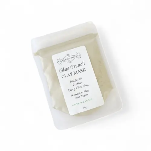Butler Bath Blue French Clay Mask 36g Butler Bath Blue French Clay Mask 36g