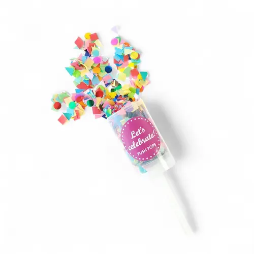 Push Pop "Let's Celebrate" Party Popper Push Pop "Let's Celebrate" Party Popper