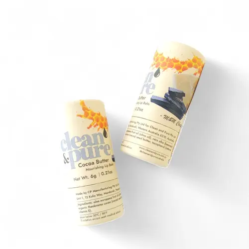 Clean & Pure Lip Balm 6g - Various Clean & Pure Lip Balm 6g - Various
