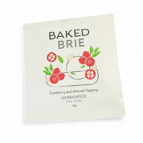 H&S Baked Brie Almond & Cranberry Topping 25g H&S Baked Brie Almond & Cranberry Topping 25g