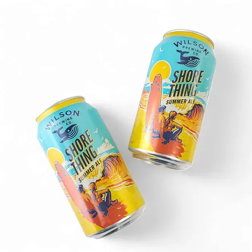 Wilson Brewing 'Shore Thing' Summer Ale Can Wilson Brewing 'Shore Thing' Summer Ale Can