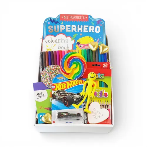 Colour, Fun & Hotwheels Gift Box Colour, Fun & Hotwheels Gift Box