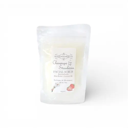 Butlers Bath Strawberries n Champagne Facial Scrub 90g Butlers Bath Strawberries n Champagne Facial Scrub 90g