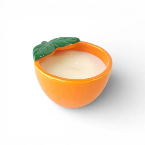 Ceramic Candle - Zesty Orange Ceramic Candle - Zesty Orange