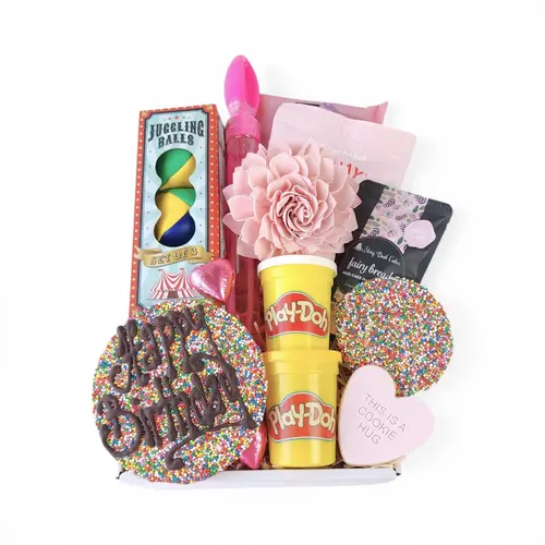 Happy Birthday Freckle Celebration - Pink Happy Birthday Freckle Celebration - Pink