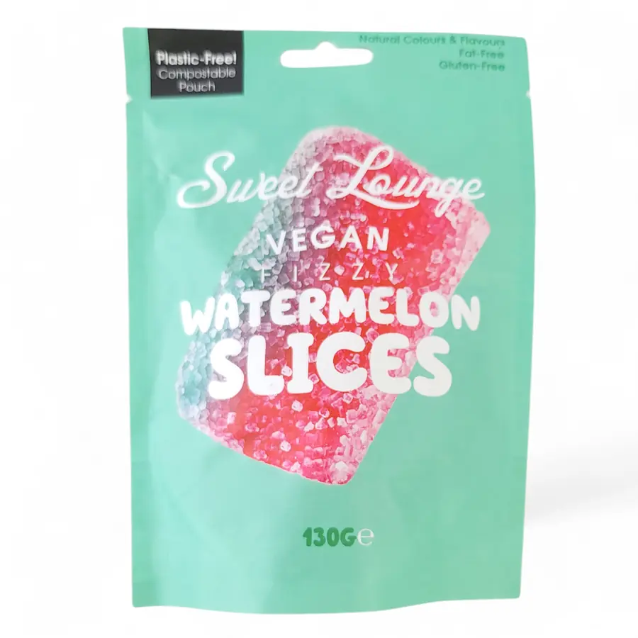 Vegan Fizzy Watermelon Slices