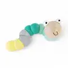 Wooden Wiggly Jointed Worm Toy - Blue / Pink thumbnail