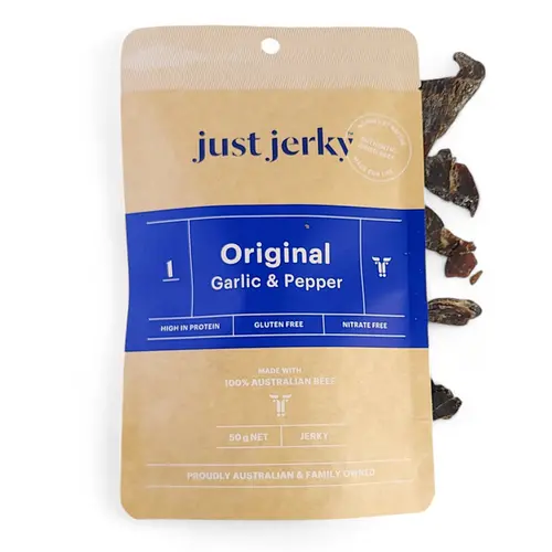 Just Jerky Original - Garlic & Pepper 50g