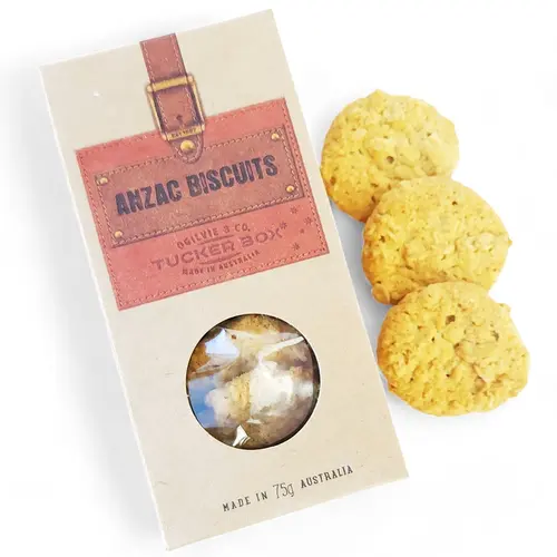 Ogilvie & Co. Tucker Box Anzac Biscuits 75g