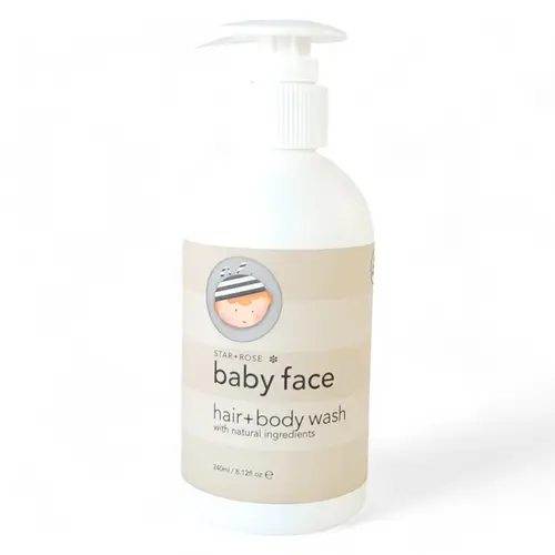 S&R Baby Face Hair & Bodywash 250ml