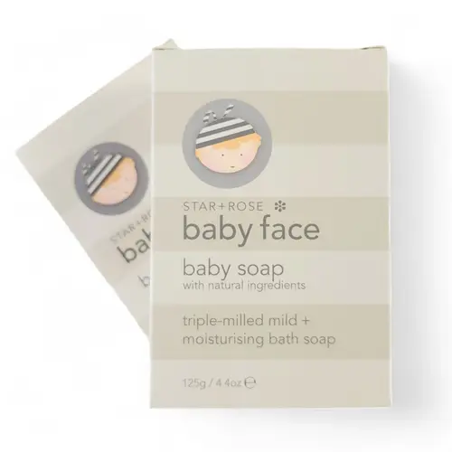 S&R Baby Face Soap Bar 125g