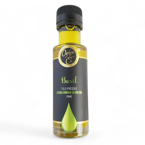 Ogilvie & Co. Basil Pressed Extra Virgin Olive Oil 100ml