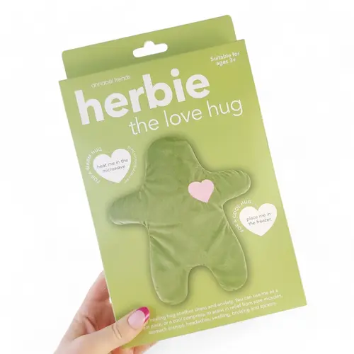 Herbie Love Hug Hot/Cold 26cm - Green