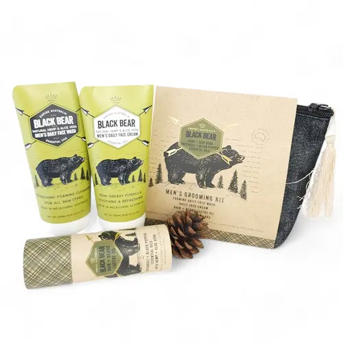 Black Bear Hemp & Aloe Vera Grooming Set