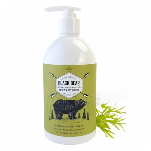 Black Bear Natural Men's Body Lotion 500ml