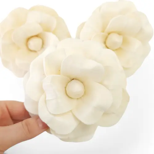 Flower - Balsa Wood Camellia