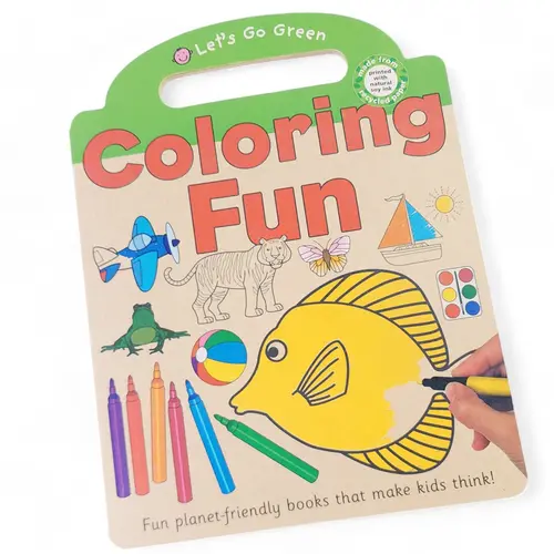 Gift Book - Go Green Colouring Fun!