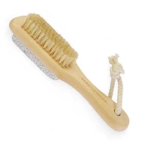 Wooden Foot Pumice & Brush