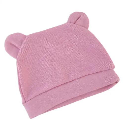 Baby Cotton Hat with Ears - Various