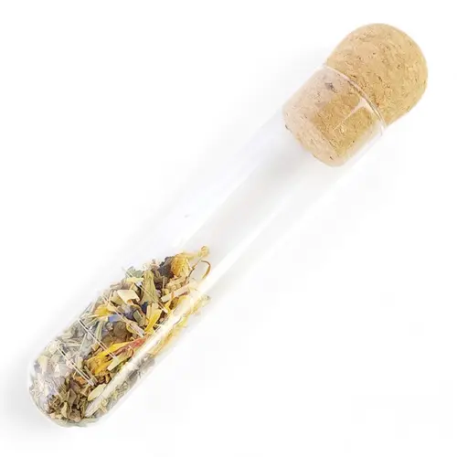 Glass Tea Infuser with Cork Stopper