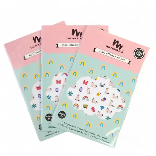 No Nasties Nail Sticker Sheet