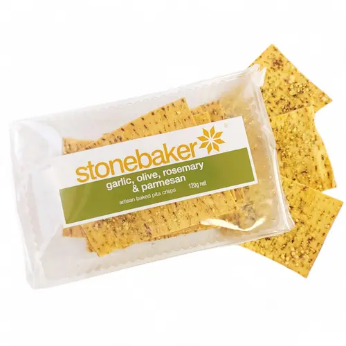 Stonebaker Artisan Baked Pita Crisps - Various