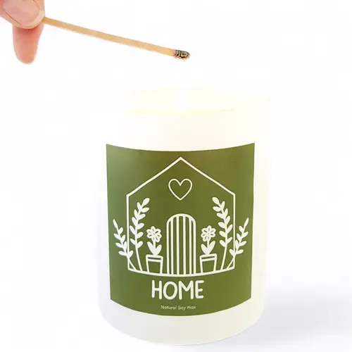 Candle - Soy Wax 'Home' Candle Jar