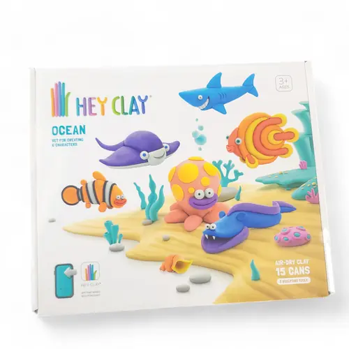 Hey Clay 17 Pce Dry Clay Activity Set