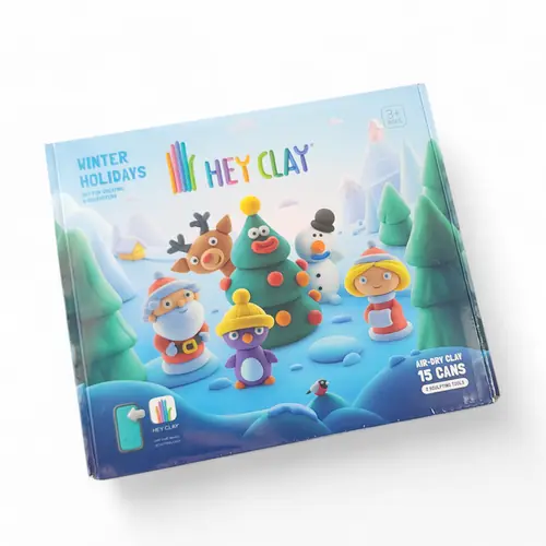 Hey Clay Winter Holidays Xmas Set