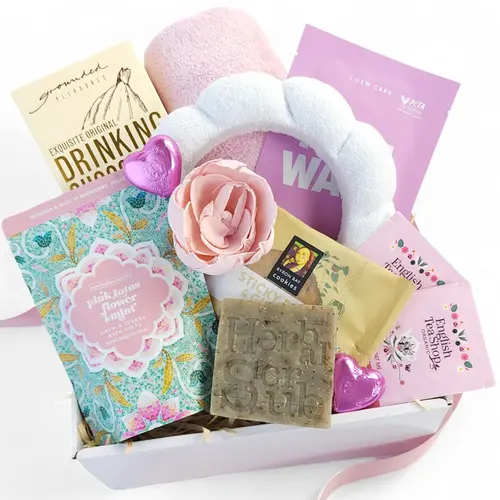 Pink Lotus Pamper Mix Gift Box