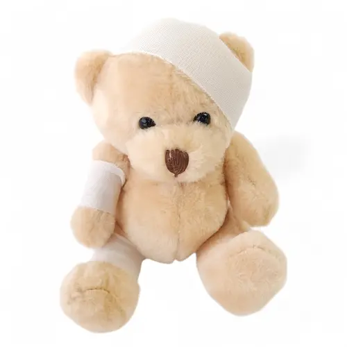 Teddy With Bandages 15cm