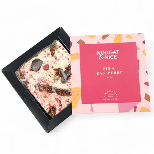 Nougat & Nice Fig & Raspberry Nougat 200g