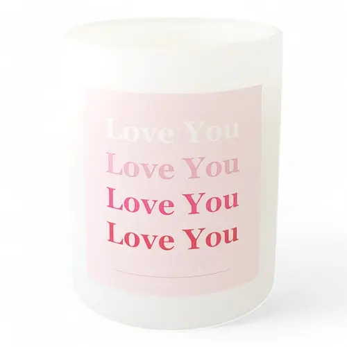 Candle - Love You Soy Wax Candle Jar