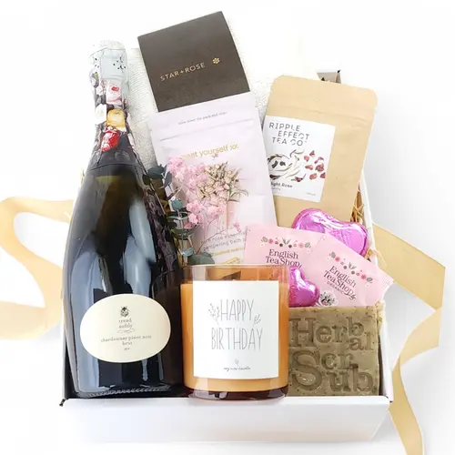 Happy Birthday Bubble Bath Mix Gift Box Happy Birthday Bubble Bath Mix Gift Box