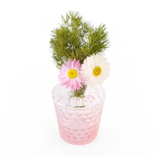 Dried Flower Arrangement in Vintage Vase 15cm Dried Flower Arrangement in Vintage Vase 15cm