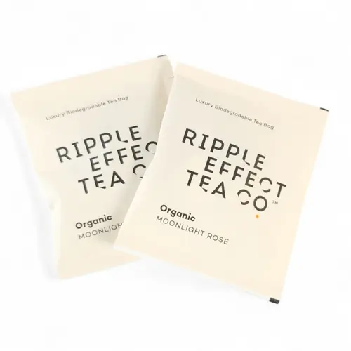 Ripple Effect Biodegradable, Organic Moonlight Rose Tea Sachet x 2 Ripple Effect Biodegradable, Organic Moonlight Rose Tea Sachet x 2