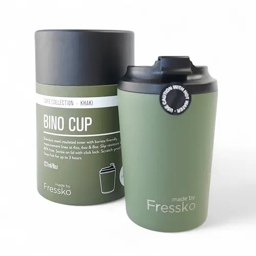 Fressko Bino Cup 227ml / 8oz -Khaki Fressko Bino Cup 227ml / 8oz -Khaki